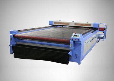 Machine de gravure de laser de CO2 de tissu de vêtement, découpeuse de laser de tissu