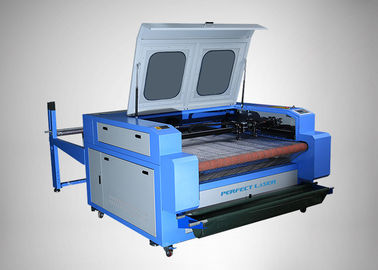 Coupeur automatique de laser du contact C02 d'affichage à cristaux liquides pour l'industrie de tissu et de vêtement avec la garantie de 1 an