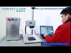 Laser parfait - Machine de marquage laser à fibre métallique de bureau (PEDB-400B)