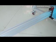 Double imprimante à jet d'encre industrielle de machine d'impression de mur du bec 3D For Wall Mural