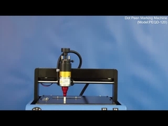 Machine de repérage électrique en métal en acier pour des plaques signalétiques et des signes