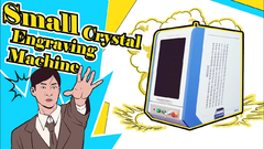 Superbe gravure 3D sur cristal créée avec la technologie laser UV ☘