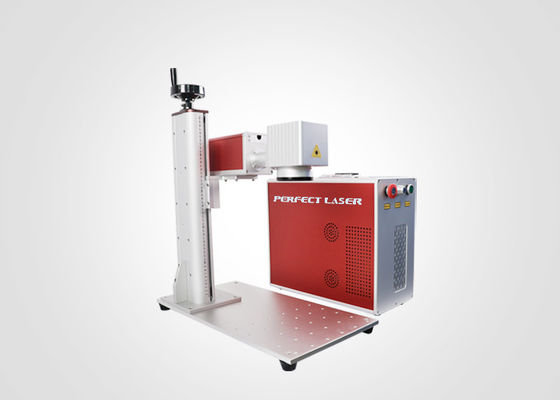 graveur rouge de laser de machine d'inscription de laser de fibre en métal 30W de table