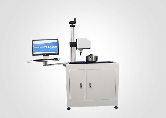 Rotatoire horizontal de Dot Pin Pneumatic Marking Machine 300mm de bride en métal avec l'ordinateur