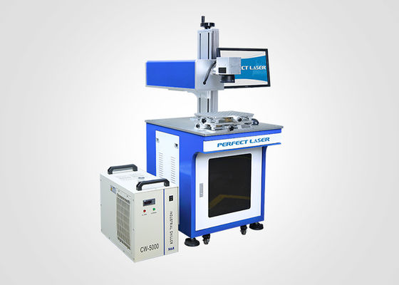 machine UV d'inscription de laser de 3W 5W 355 nanomètre pour l'OIN en plastique/chargeurs de batterie approuvée
