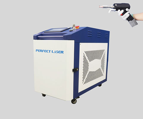 Machine de soudage laser portative 4 en 1 pour soudage des métaux avec fonction de nettoyage et de coupe