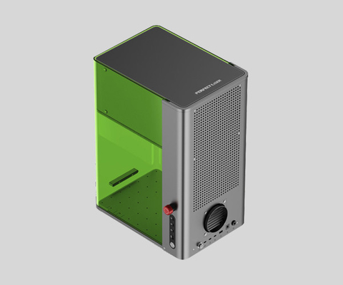Imprimante CNC à laser micro portable à double lumière pour graveur