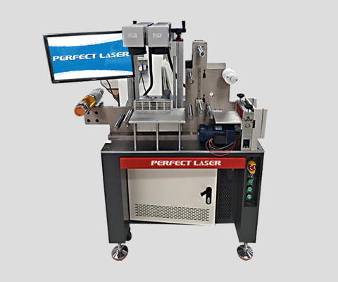Machine de découpe laser à double tête et alimentation automatique de faux cils naturels 30W Mopa