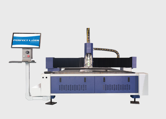 Machine de découpe laser à fibre métallique industrielle en acier 1500W 2000W 3000W