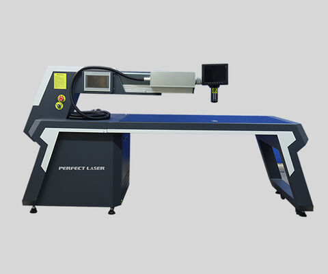 300W Soudeuse laser double faisceau pour route avec système d'observation CCD pour métal